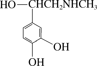 肾上腺素结构简式